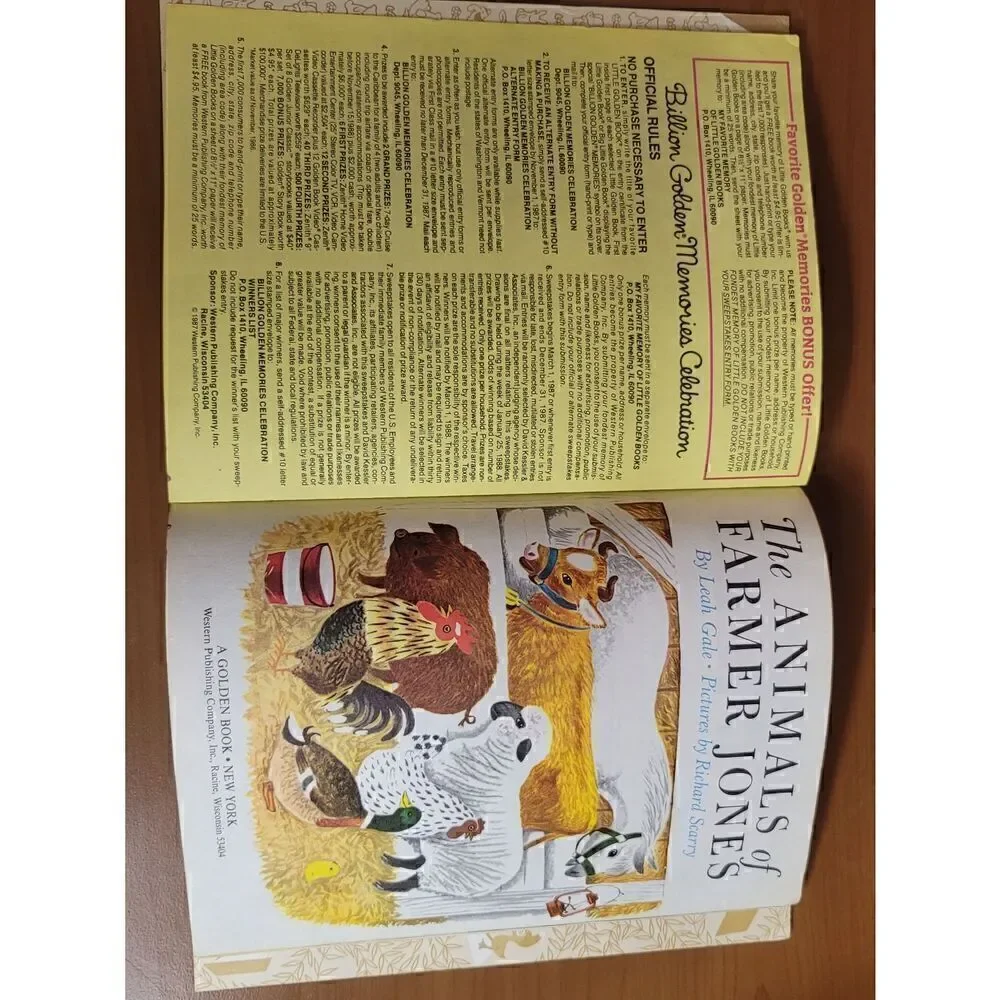 Set of 3 Vintage Golden Books